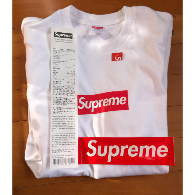 supreme ボックスロゴ ロンT Mサイズ - Tシャツ/カットソー(七分/長袖)