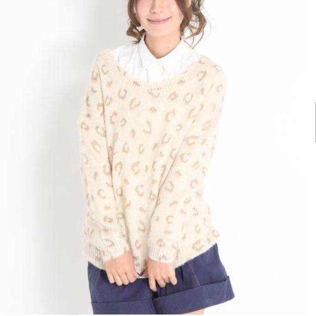 LOWRYS FARM(ローリーズファーム)のヒョウ柄ニット♡新品未使用タグ付き♡ レディースのトップス(ニット/セーター)の商品写真