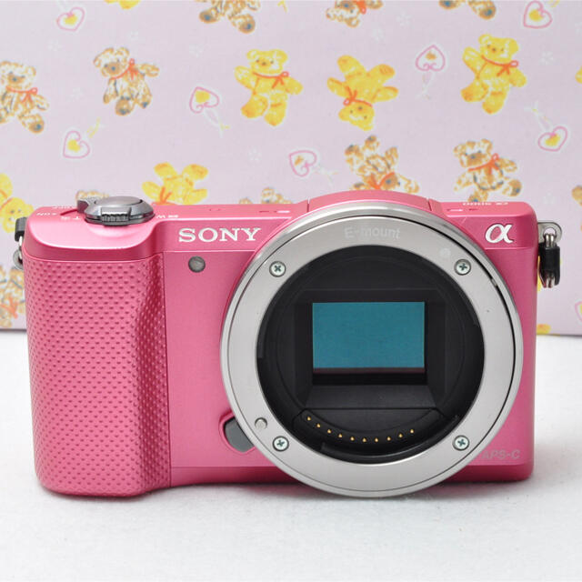 SONY - ❤️自撮り、スマホWiFi転送❤️SONY α5000 レンズキット ...