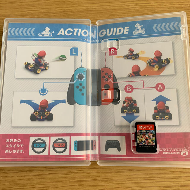 【中古】マリオカート8 デラックス Switch エンタメ/ホビーのゲームソフト/ゲーム機本体(家庭用ゲームソフト)の商品写真