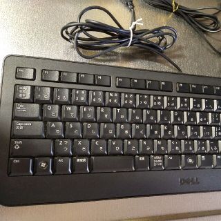 デル Dell 純正 USB 有線 日本語109キーボード マウス セット(PC周辺機器)