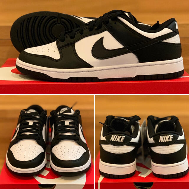 完売‼️ NIKE DUNK LOW RETRO 白×黒 27.5cm