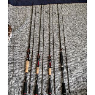 ダイワ(DAIWA)の【限定SALE】バスロッド 4本セット (スピニング3本/ベイト1本)(ロッド)