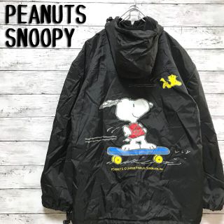 ピーナッツ(PEANUTS)のピーナッツ スヌーピー ナイロンジャケット ジップアップ ウッドストック(ナイロンジャケット)