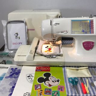 brother - 夏が大好きさま専用 ブラザーミシンディズニー刺繍 D-8800の
