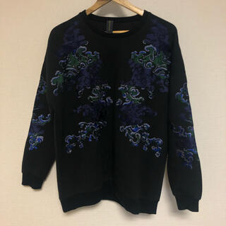 ミハラヤスヒロ(MIHARAYASUHIRO)のmihara yusuhiro 刺繍 スウェット size 46(スウェット)