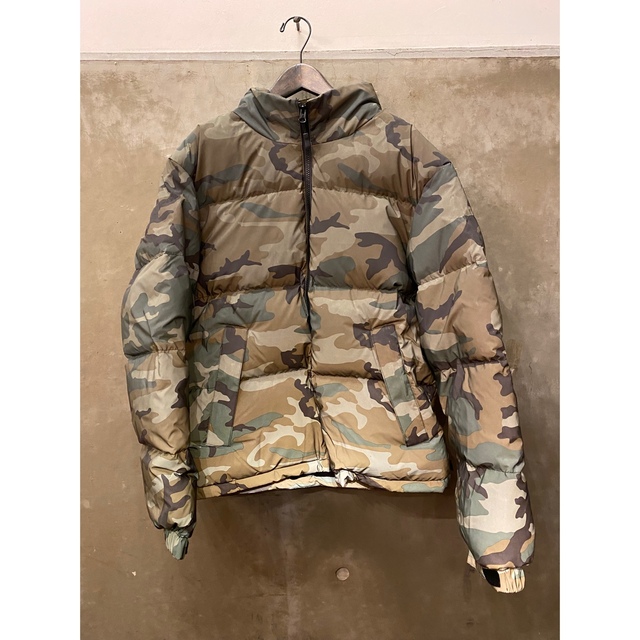 Supreme Reflective Camo Down Jacket Woodland Camo