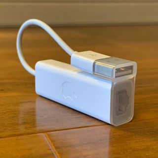 アップル(Apple)の【中古品】Apple USB Ethernet アダプタ MC704ZM/A(PC周辺機器)