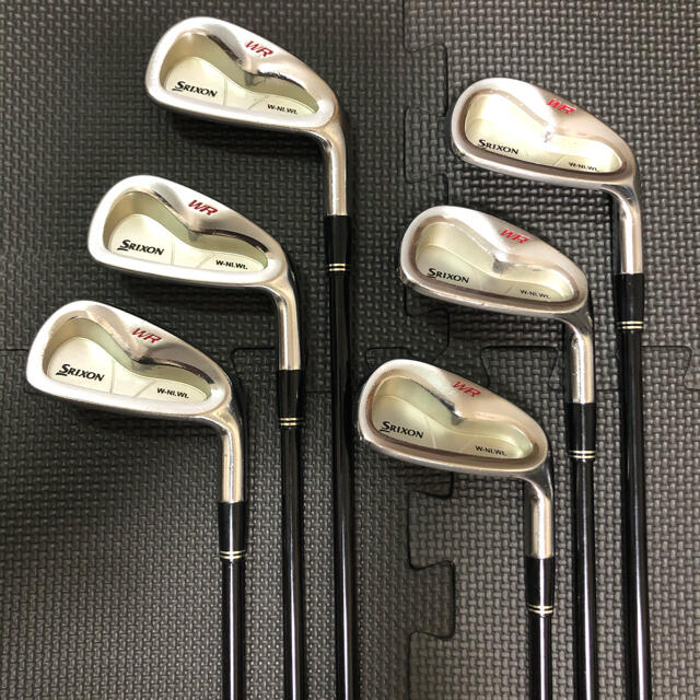 ダンロップ　SRIXON スリクソンWR アイアン　カーボンシャフト　品