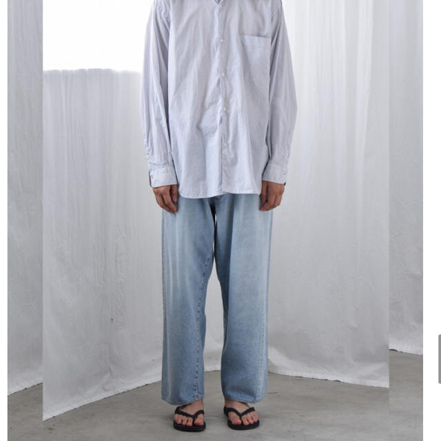 comoli 23ss bleach denim ブリーチデニム 1