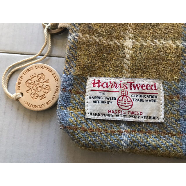 Harris Tweed(ハリスツイード)の＝あらち様専用＝　Harris Tweed ポーチ レディースのファッション小物(ポーチ)の商品写真