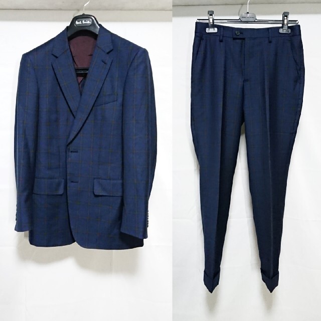 定価12万 ポールスミス 19SS REDA社 チェックパターン セットアップ