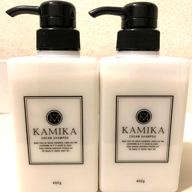KAMIKA カミカ 黒髪クリームシャンプー　2本セット