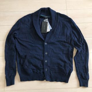 ザラ(ZARA)のZARA コットンニット ショールカラーカーディガン(カーディガン)