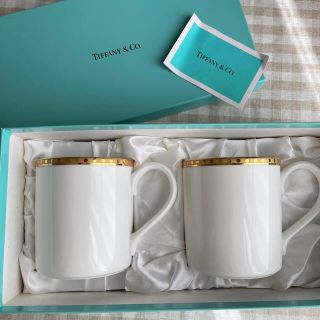 ティファニー(Tiffany & Co.)の【未使用】ティファニーペアマグカップ(グラス/カップ)