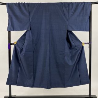 男着物 美品 秀品 身丈141cm 裄丈70cm 正絹 【中古】(着物)