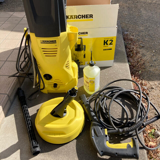 美品 ケルヒャー(KARCHER) 高圧洗浄機 K2 ホームキット