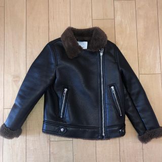 ザラキッズ(ZARA KIDS)のZARAキッズレザージャケット(コート)