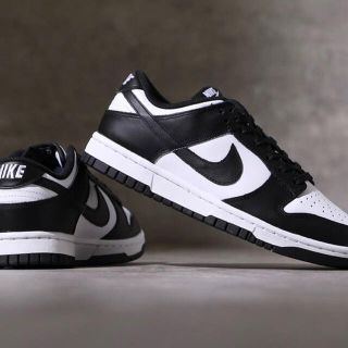 ナイキ(NIKE)のnike dunk low retro black 25.0cm ダンク(スニーカー)