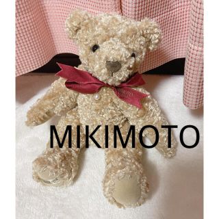 ミキモト(MIKIMOTO)のMIKIMOTO テディベア　パール(ぬいぐるみ/人形)