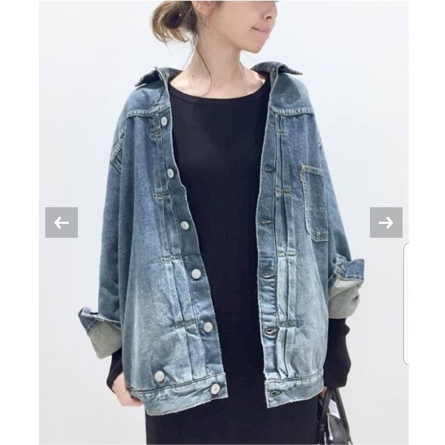 レディースSTAMMBAUM/シュタンバウム OVERSIZE DENIM JACKET