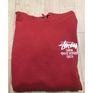 ステューシー(STUSSY)のstussy✖️DSMG コラボパーカー　XL  新品未使用(パーカー)