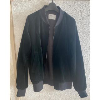 アレッジ(ALLEGE)のALLEGE / アレッジ VELVET ZIP BL ¥59,400(ブルゾン)