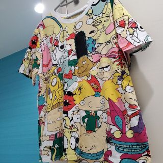 h&m tシャツ　ニコロデオン(Tシャツ(半袖/袖なし))