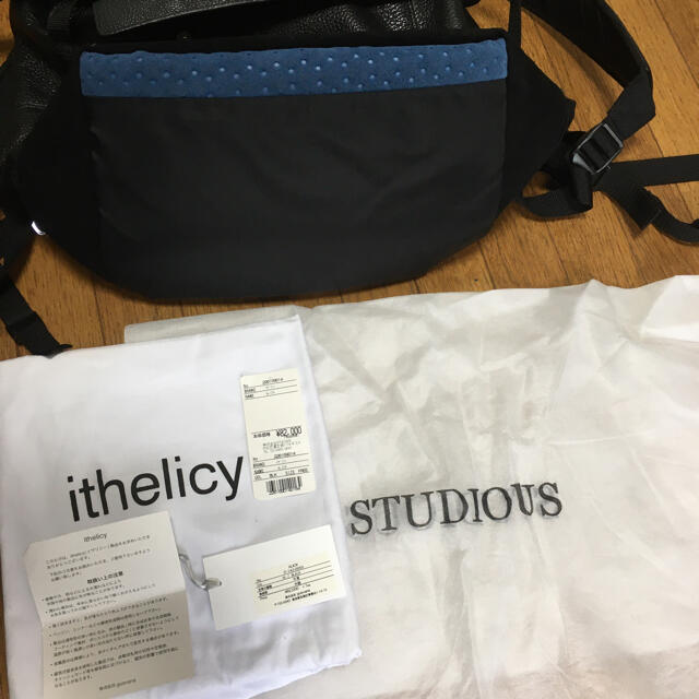 UNITED ARROWS(ユナイテッドアローズ)のithelicy イザリシー　ALICK  本革　リュック　バッグ　ビジネス メンズのバッグ(バッグパック/リュック)の商品写真