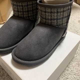 HarrisTweed ハリスツイード  正規品 ムートンブーツ　レディス(ブーツ)