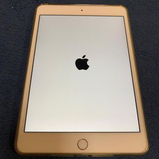 アイパッド(iPad)のdocomo iPadmini4[セルラー16G] ゴールド【中古】(タブレット)