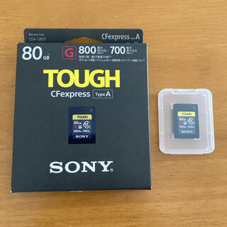 ソニー(SONY)の【おいでやす様専用】CFexpress CEA-G80T TOUGH 80GB(その他)