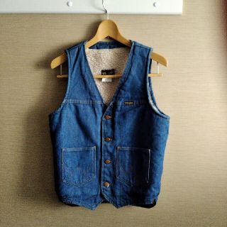 Wrangler - デニムベストの通販 by SL|ラングラーならラクマ