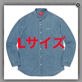 Supreme - Supreme Classic Logo Denim Shirt Lサイズの通販 by ...