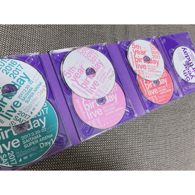 乃木坂46(ノギザカフォーティーシックス)の♡乃木坂46 5th YEAR BIRTHDAY LIVE♡DVD版 エンタメ/ホビーのDVD/ブルーレイ(アイドル)の商品写真