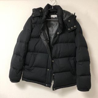 未使用級 BARNEYS NEWYORK ダウンジャケット ニット メンズ 黒Yショップメンズ