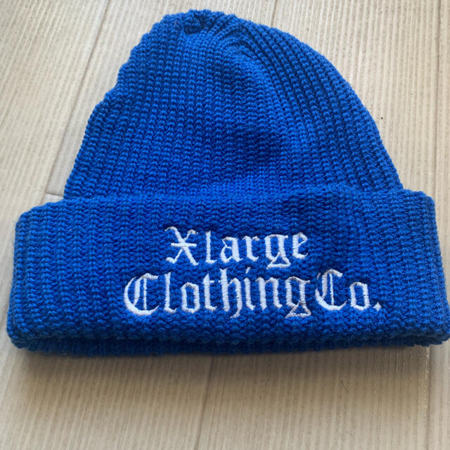 XLARGE(エクストララージ)の☆プロフ必読☆エクストララージ  ニット帽 レディースの帽子(ニット帽/ビーニー)の商品写真