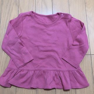 ユニクロ(UNIQLO)のロンT 80cm(シャツ/カットソー)