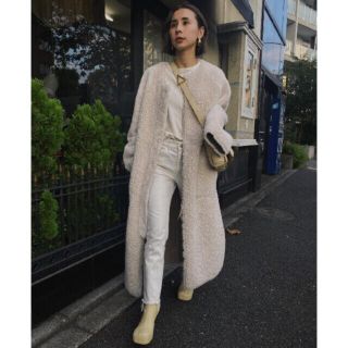 アメリヴィンテージ(Ameri VINTAGE)のAmeri REVERSIBLE TWIN BOA COAT(ロングコート)