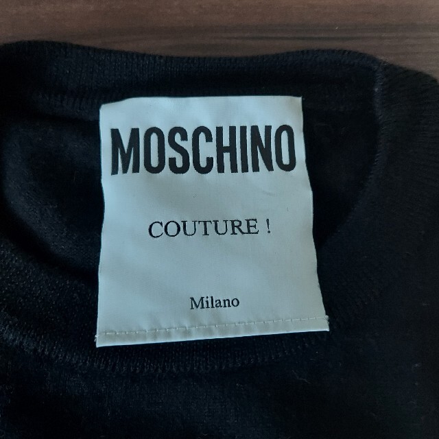 MOSCHINO(モスキーノ)のMOSCHINOモスキーノ☆ニットワンピース レディースのトップス(ニット/セーター)の商品写真