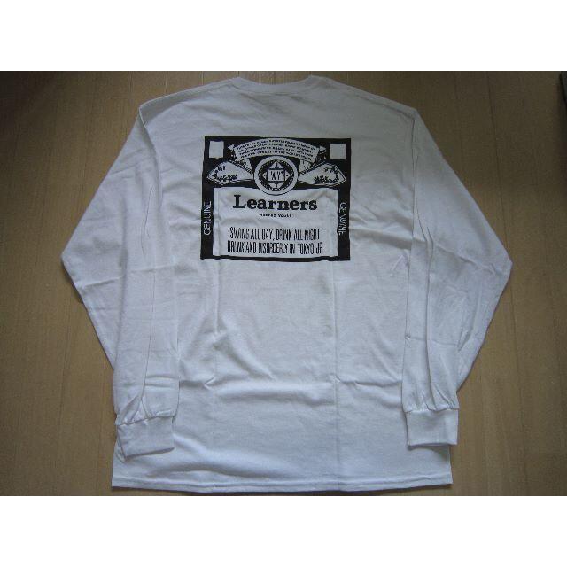 XL　白　LEARNERS x WASTED YOUTH　限定 ロングTシャツ