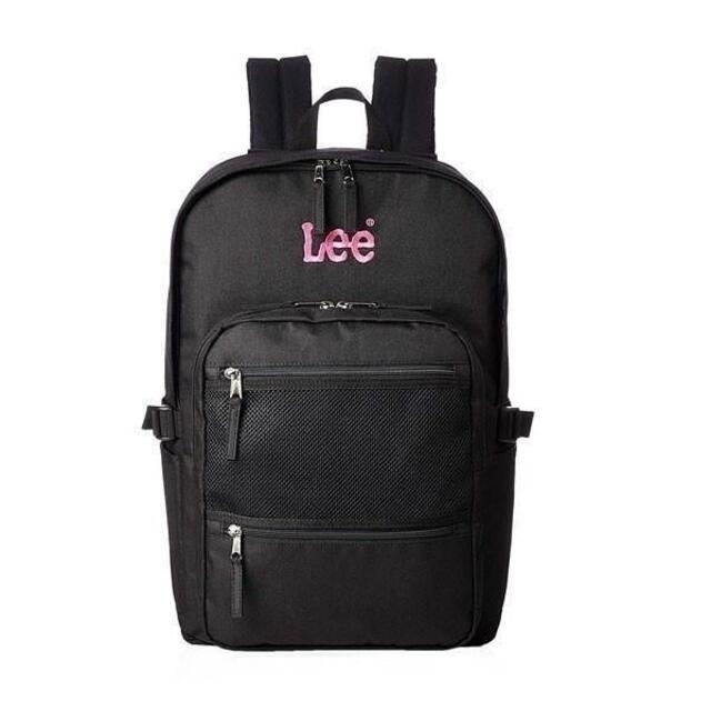 Lee(リー)の新品送料無料Lee(リー) リュック トリリオン ブラック/ピンク ２６L レディースのバッグ(リュック/バックパック)の商品写真