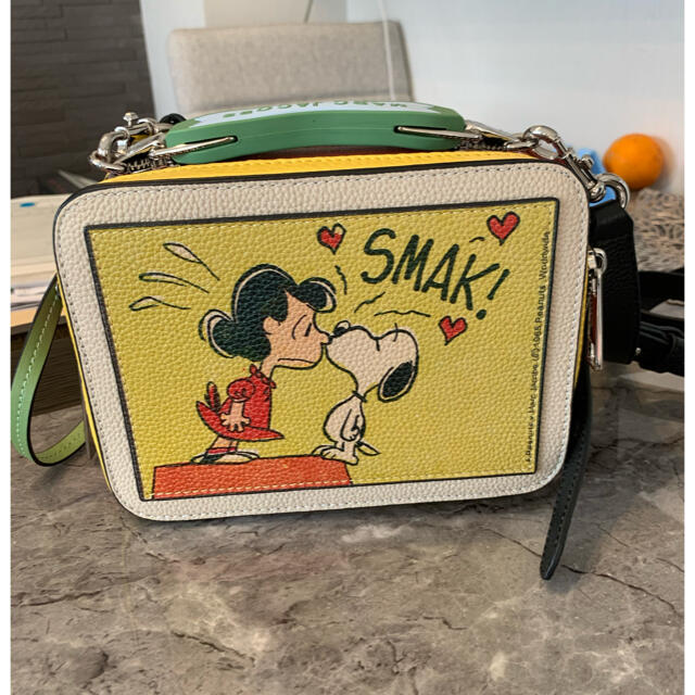 スヌーピーコラボ♡MARC JACOBSショルダーバッグボックススナップショット