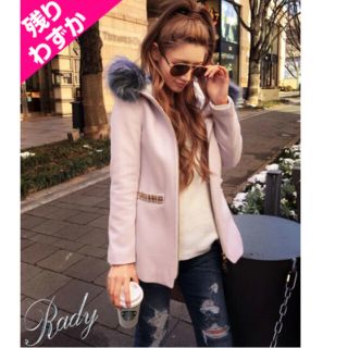 レディー(Rady)のRady♡フードショートウールコート(その他)