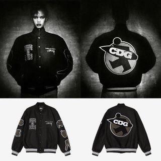 コムデギャルソン(COMME des GARCONS)のstussy×cdg ジャケット(スタジャン)