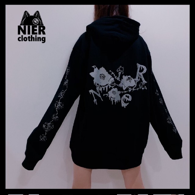 NieR ROSE PULLOVER PARKA　ニーア　パーカー 2