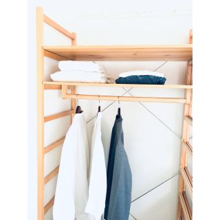 MUJI (無印良品) - 無印良品 パイン材ユニットシェルフ・ワードローブ