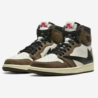 ナイキ(NIKE)の26.5 TRAVIS SCOTT AIR JORDAN 1 HIGH OG(スニーカー)