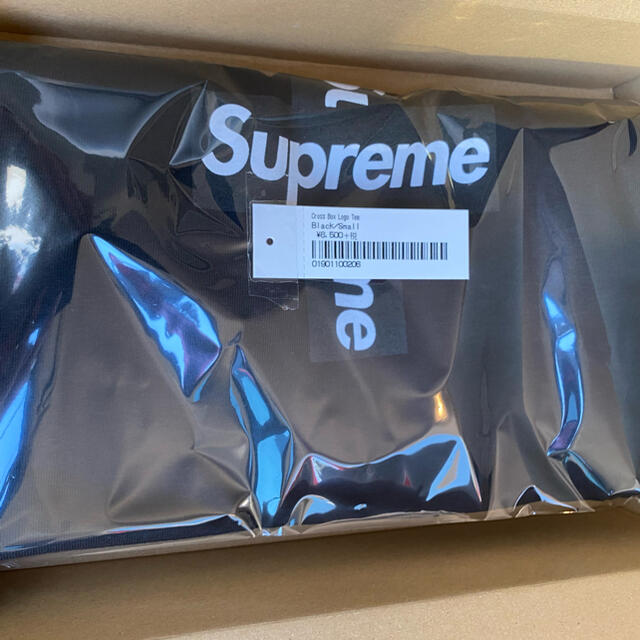 Supreme Cross Box Logo Tee Black S