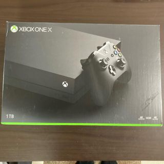 マイクロソフト(Microsoft)のXbox one X 1TB 本体(家庭用ゲーム機本体)